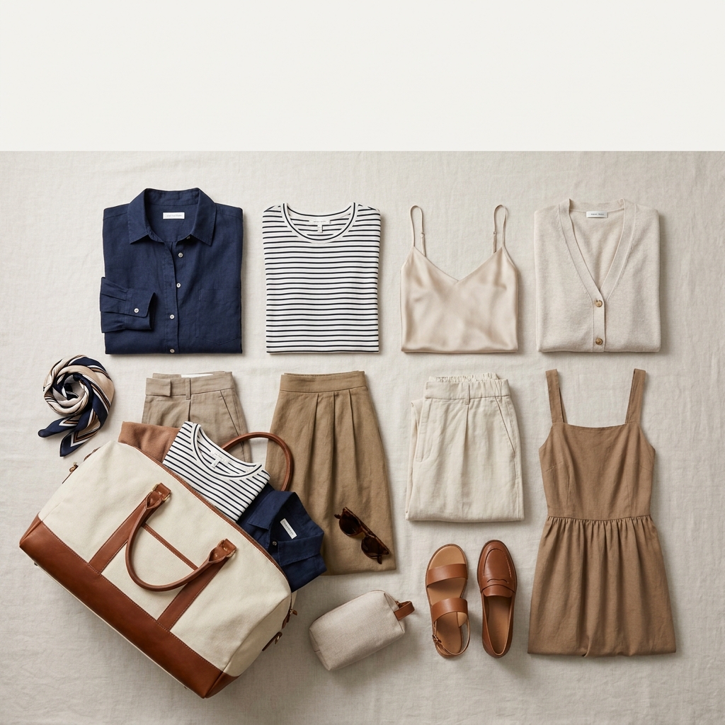 Memorial Day weekend packing list (carry-on friendly) for women 35+