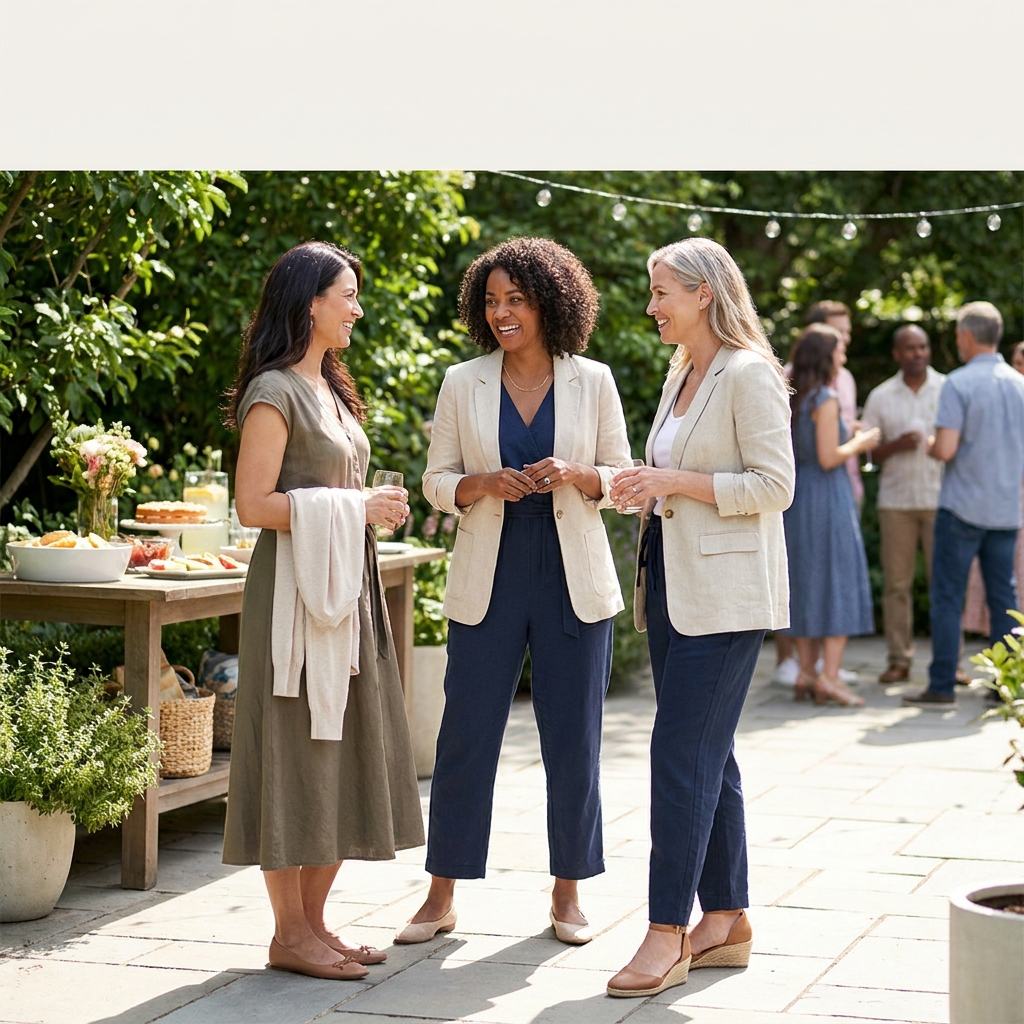 What to wear to a high school graduation party (guest outfits for early summer)