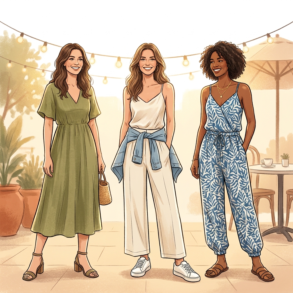 How to dress for summer date night (warm-weather outfits that feel special but comfortable)