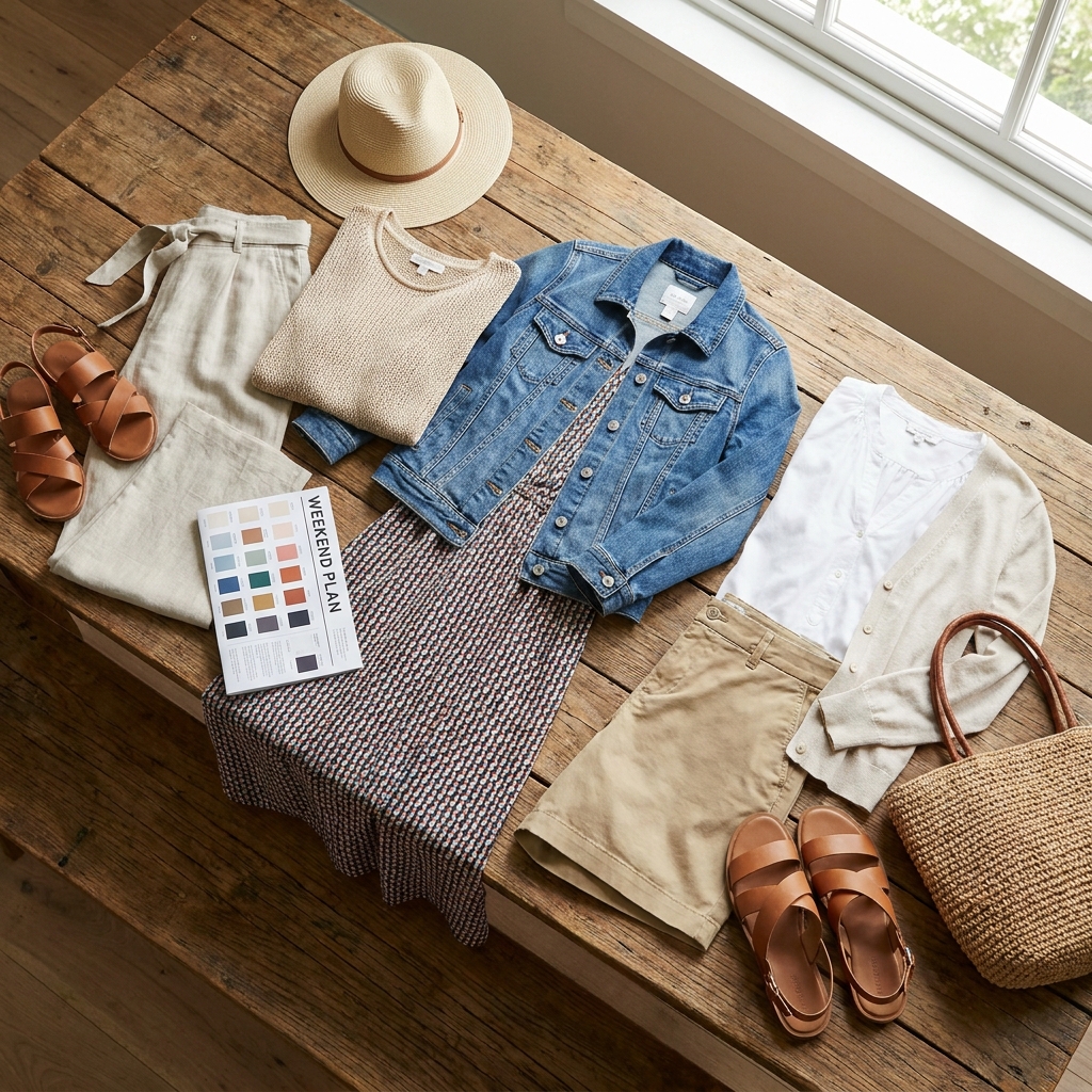 What to wear for Father’s Day weekend plans (outfits for brunch, BBQ, and family photos)