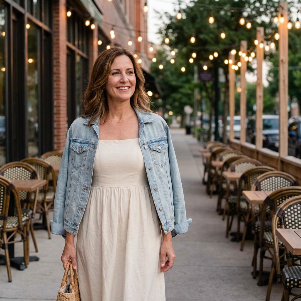 How to style a denim jacket in summer (yes, even when it’s hot)