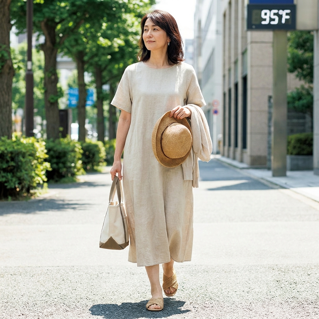 How to dress for a heat wave (practical hot-weather outfits that still look polished)