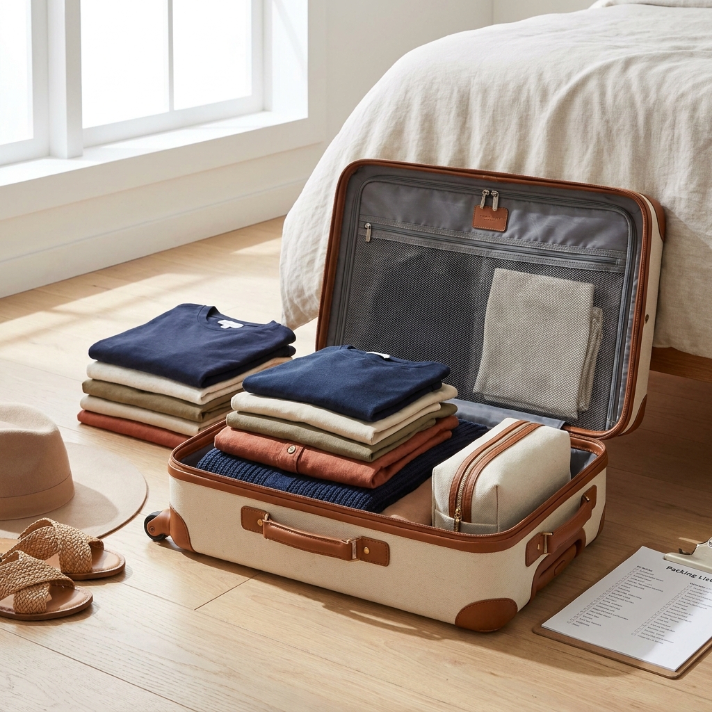How to pack a summer carry-on wardrobe (light, mix-and-match outfits for 3–5 days)