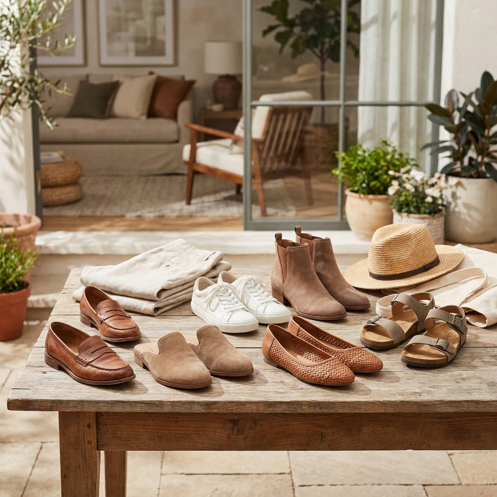 Late-summer shoe refresh: comfortable, polished footwear rotation for August through early fall