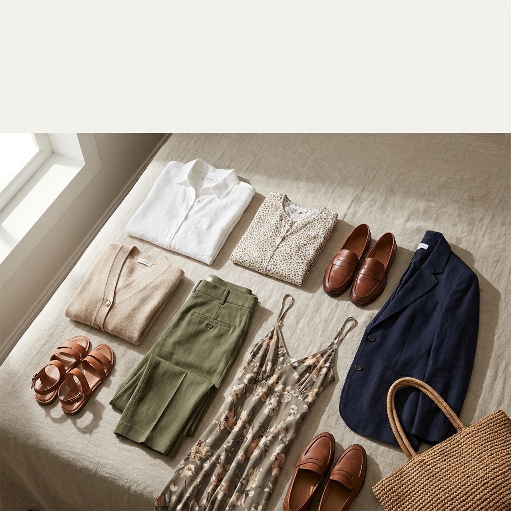 Back-to-routine outfit planning: a 10-piece late-summer capsule for women 35+